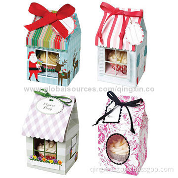 Gourmet Cupcake Boxes, Available in Various Colors and Sizes, Best Quality with Lower Price